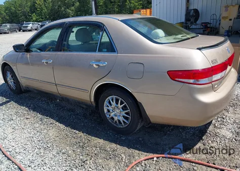 2003 Honda Accord 2.4 Lx z USA, uszkodzony, nr VIN 1HGCM56403A032827